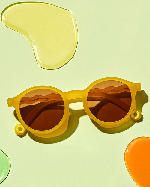 Lunettes de soleil Ovales - Pre-teen - Citrus Yellow