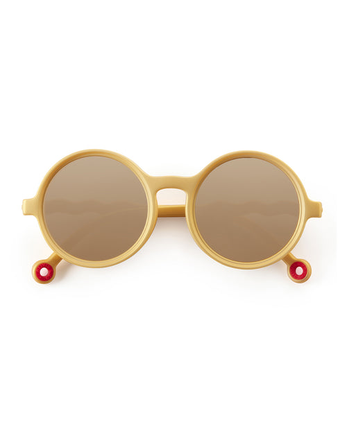 Lunettes de soleil Rondes - Enfant - Medallion Gold