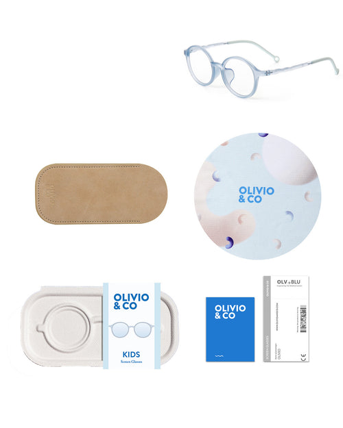 Lunettes pour écran Ovales - Enfant - Sky Blue