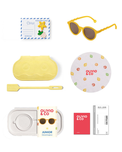 Lunettes de soleil Ovales - Pre-teen - Citrus Yellow