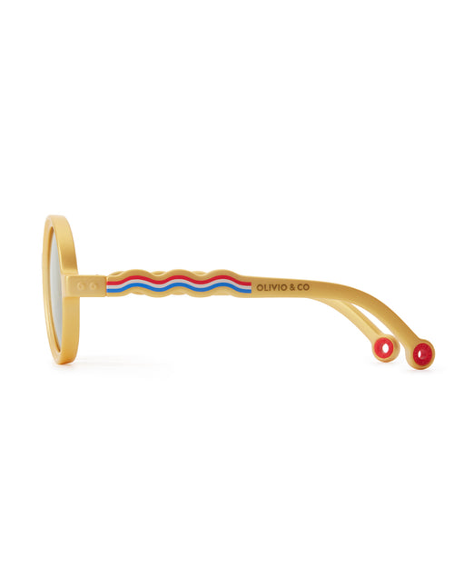 Lunettes de soleil Rondes - Bébé - Medallion Gold