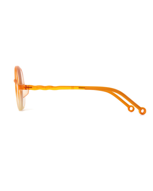 Kids Round Screen Glasses Sunrise Orange