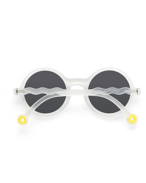 Kids Round Sunglasses Jellyfish White