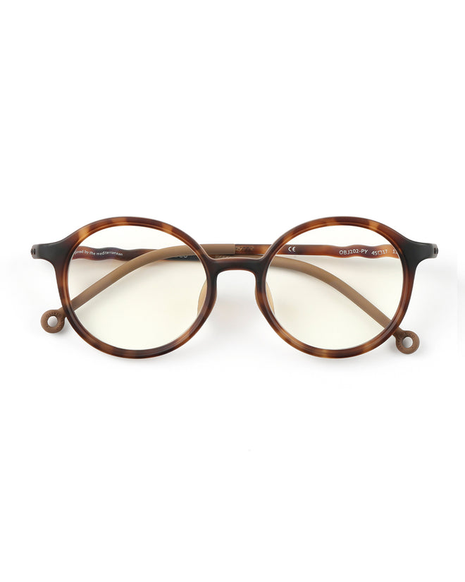 Junior Oval Screen Glasses Tortoiseshell