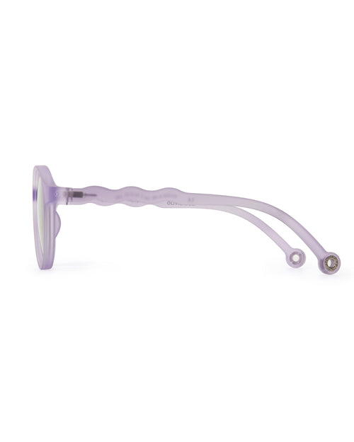 Teen & Adult Oval Sunglasses Purple Coral