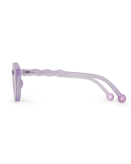 Lunettes de soleil Ovales - Enfant - Purple Coral