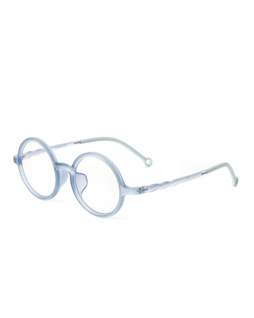 Kids Round Screen Glasses Sky Blue