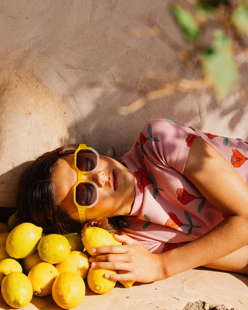 Lunettes de soleil #D  - Pre-teen - Sunshine Coral