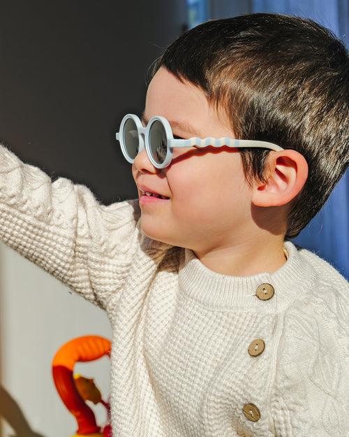 Toddler Round Sunglasses Sailing Blue