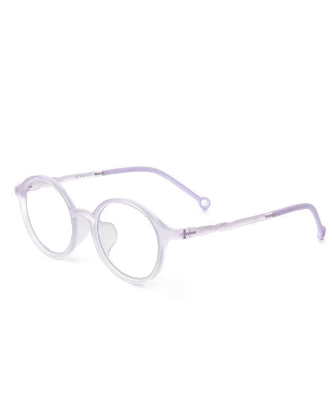 Kids Oval Screen Glasses Tranquil Lavender