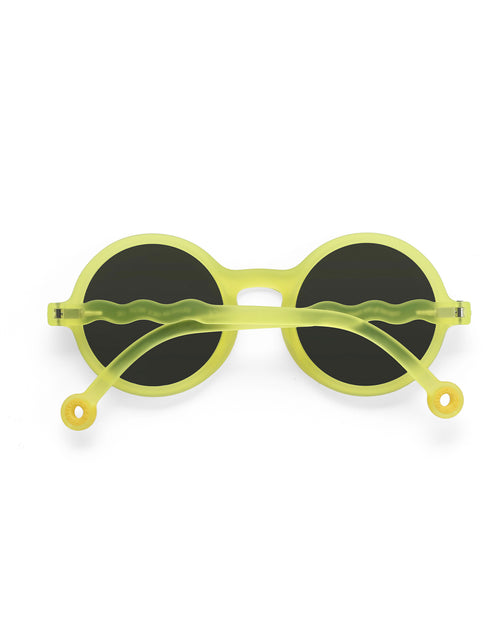 Junior Round Sunglasses Sea Anemone Green