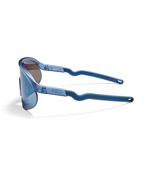 Kids Half-Rim Sports Sunglasses Azure Blue