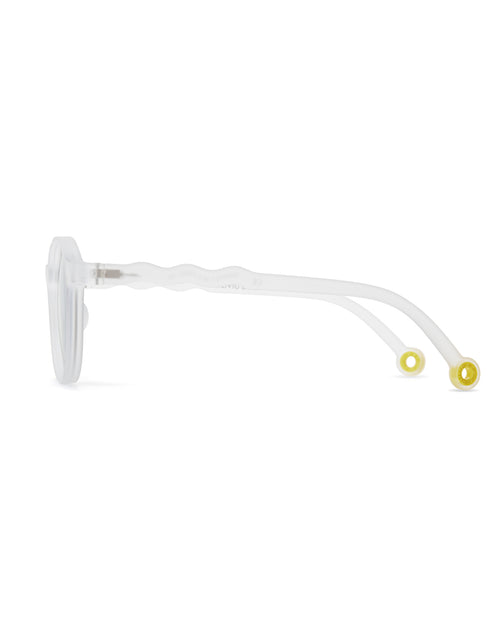 Junior Oval Sunglasses Jellyfish White