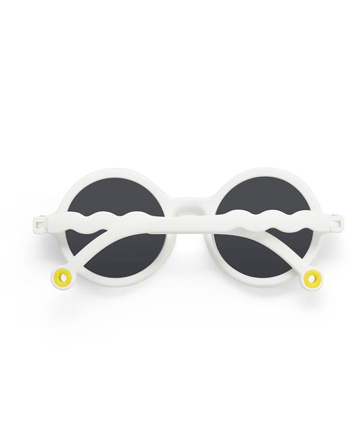 Toddler Round Sunglasses Shark White