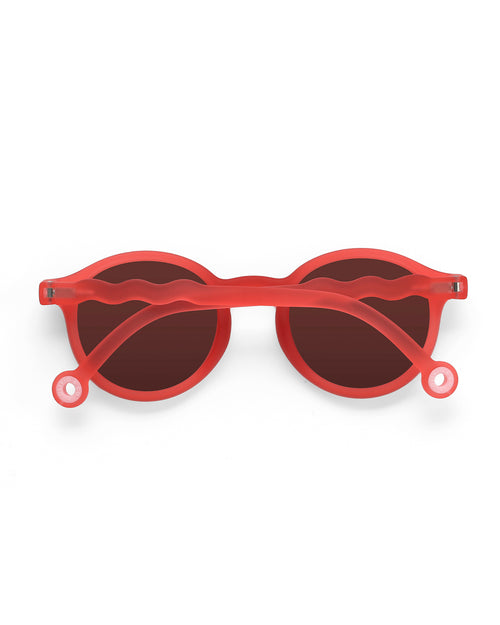 Junior Oval Sunglasses Begonia Red