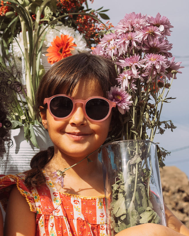 Junior Oval Sunglasses Rock Rose