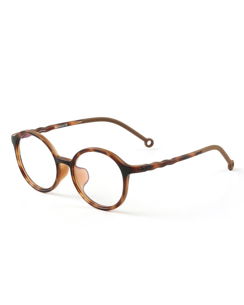 Teen & Adult Oval Screen Glasses Tortoiseshell