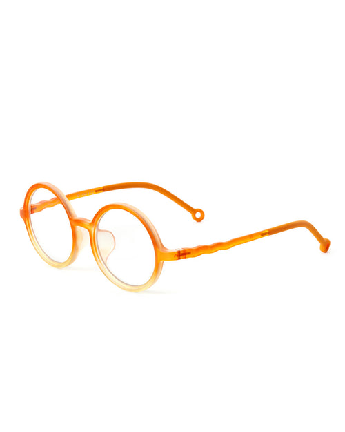 Kids Round Screen Glasses Sunrise Orange