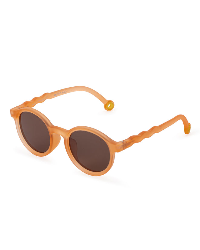 Kids Oval Sunglasses Grapefruit Pink