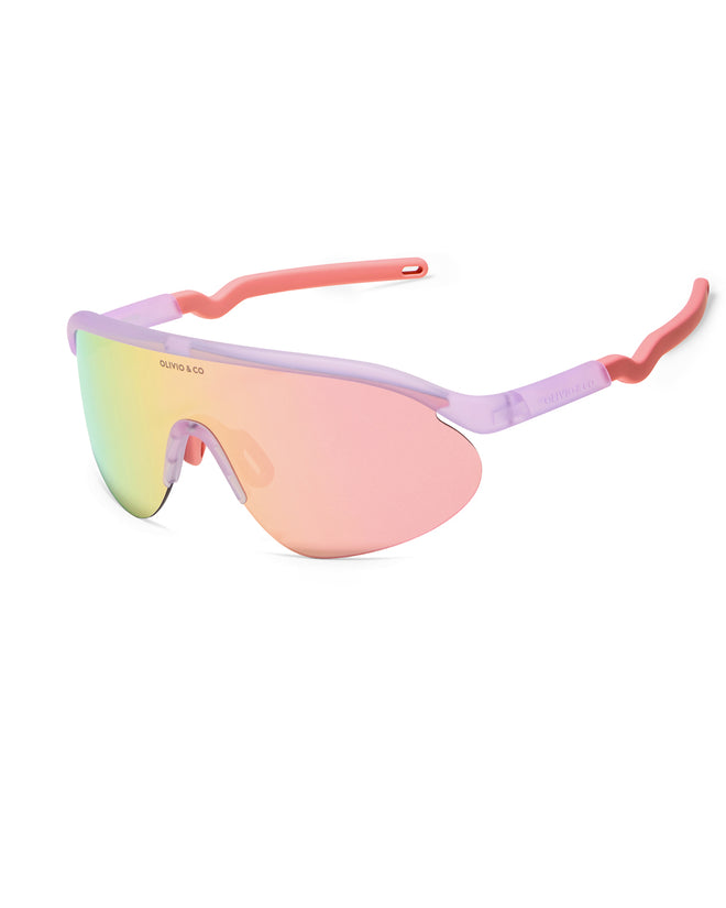Adult Half-Rim Sports Sunglasses Jam On