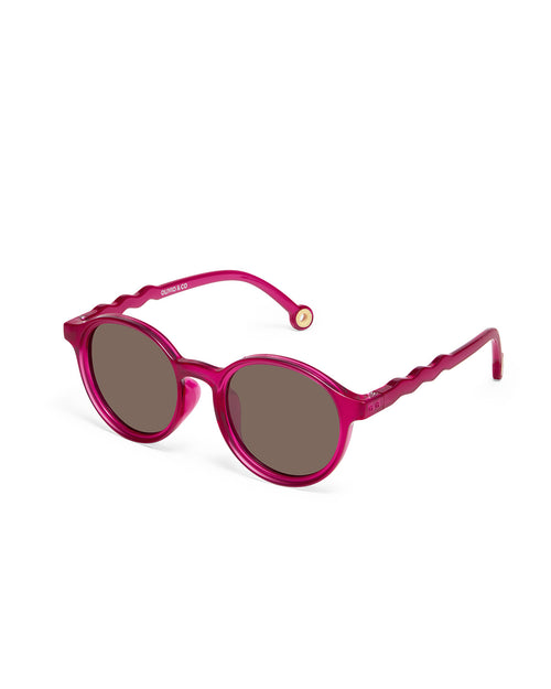 Junior Oval Sunglasses Raspberry