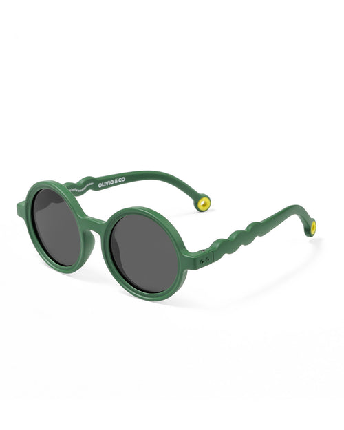 Baby Round Sunglasses Cactus Green