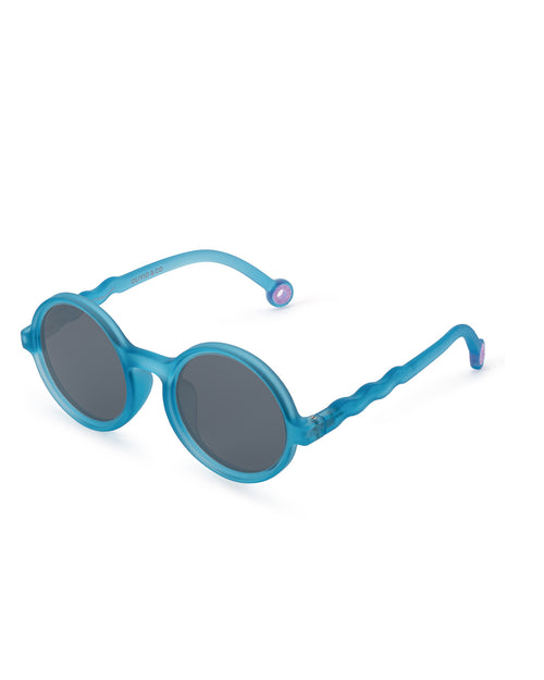 Kids Round Sunglasses Reef Blue