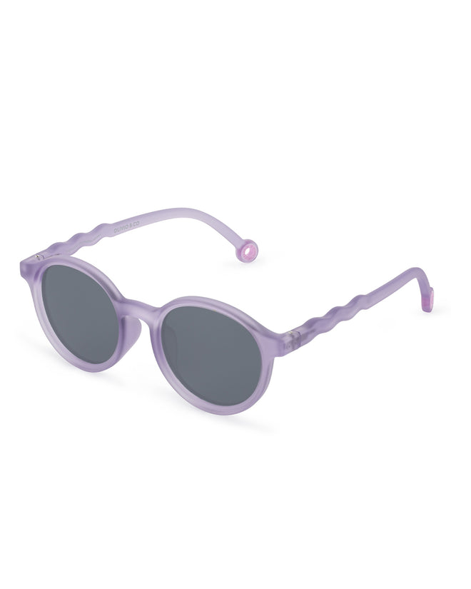 Kids Oval Sunglasses Purple Coral