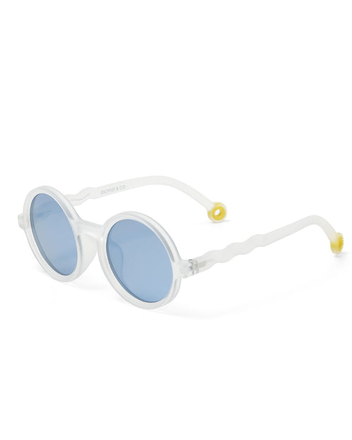 Lunettes de soleil Rondes - Enfant - Jellyfish White