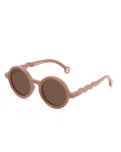 Toddler Round Sunglasses Chocolate