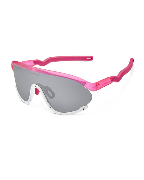 Junior Full-Rim Sports Sunglasses Flamingo Soda