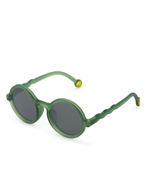 Lunettes de soleil Rondes - Pre-teen - Olive Green