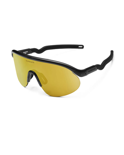 Junior Half-Rim Sports Sunglasses Lava Grey