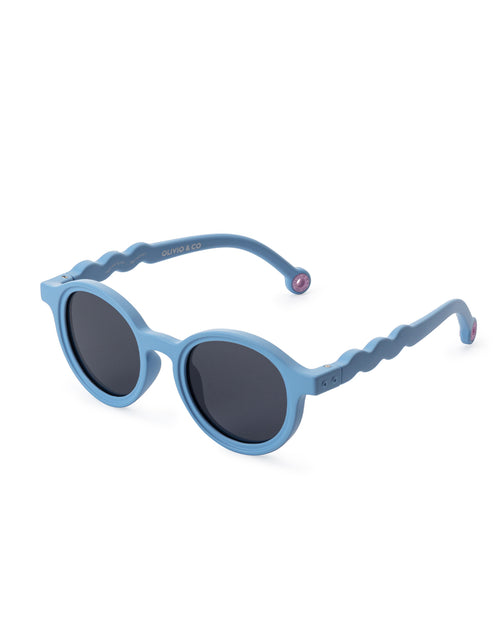 Lunettes de soleil Ovales - Bébé - Reef Blue