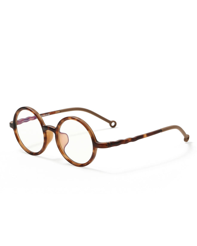 Kids Round Screen Glasses Tortoiseshell