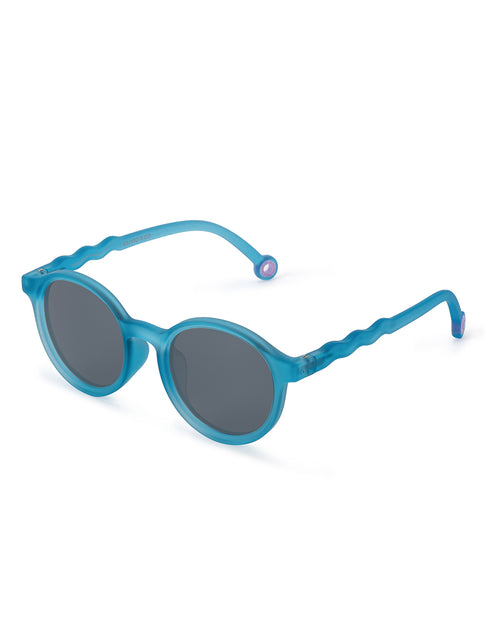 Lunettes de soleil Ovales - Enfant - Reef Blue