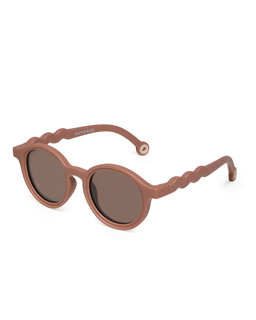 Toddler Oval Sunglasses Chocolate