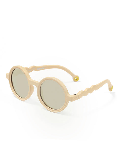 Toddler Round Sunglasses Desert Sand