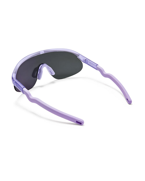 Junior Half-Rim Sports Sunglasses Lavender