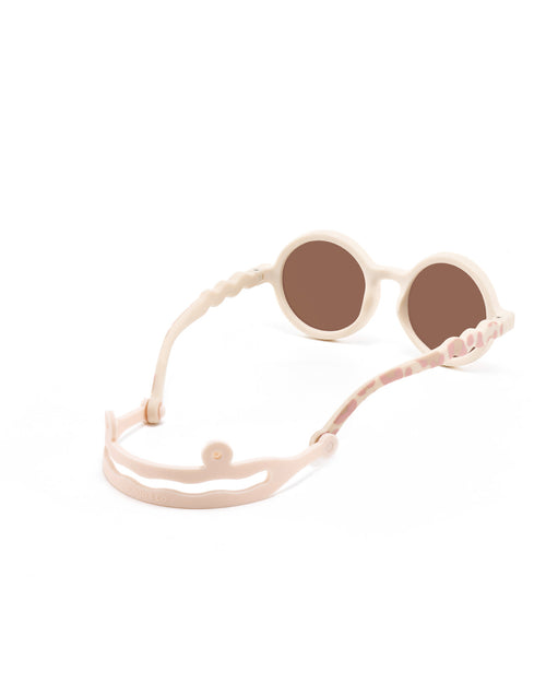 Baby Round Sunglasses Leopard Pink