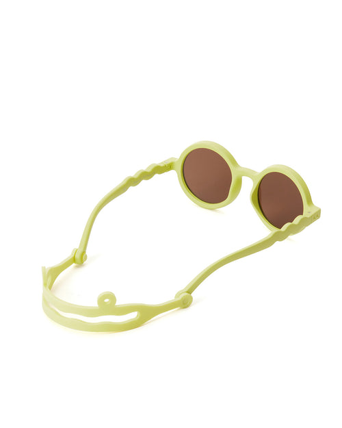 Lunettes de soleil Rondes - Bébé - Lime Green