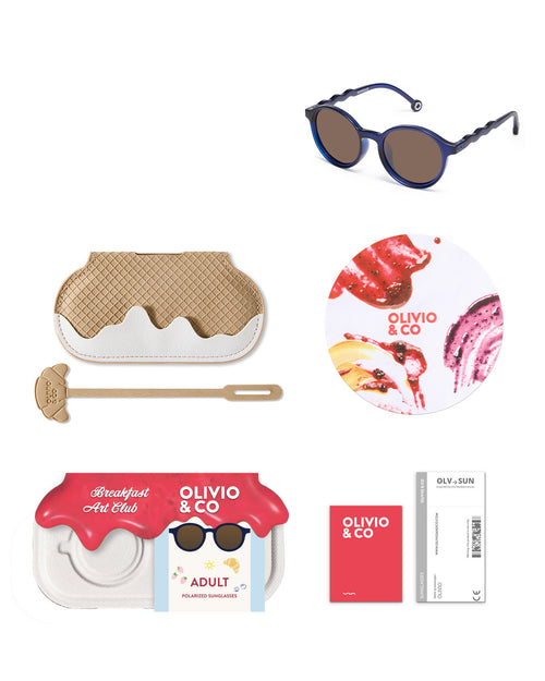 Teen & Adult Oval Sunglasses Midnight Berry