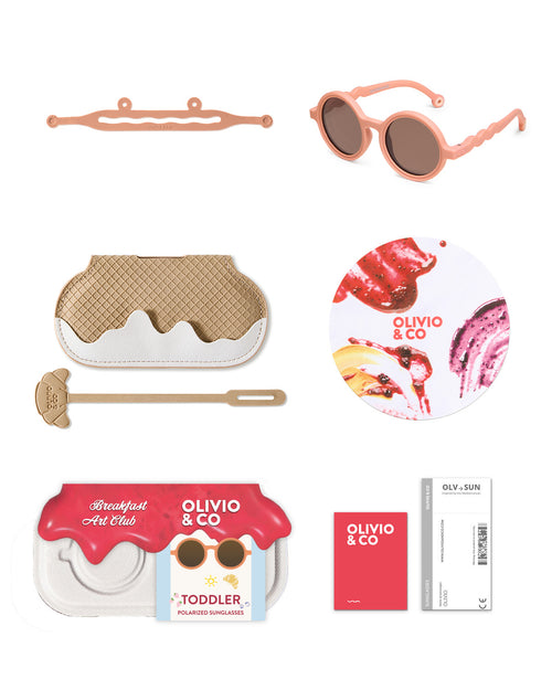 Toddler Round Sunglasses Fig Pink