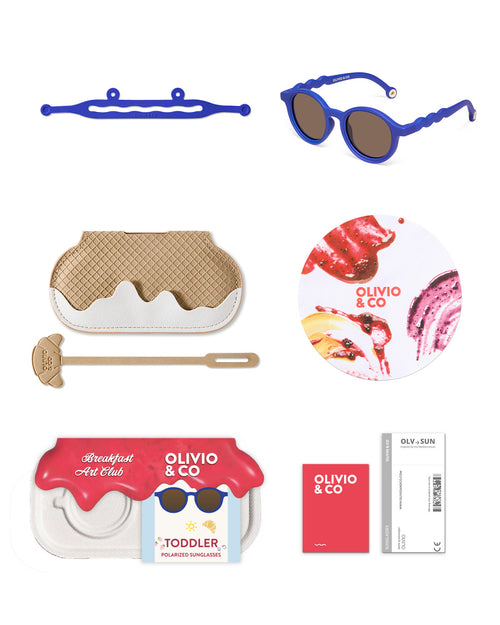 Toddler Oval Sunglasses Midnight Berry