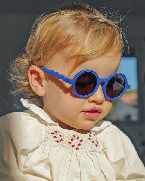 Baby Round Sunglasses Midnight Berry
