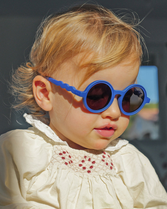 Baby Round Sunglasses Midnight Berry