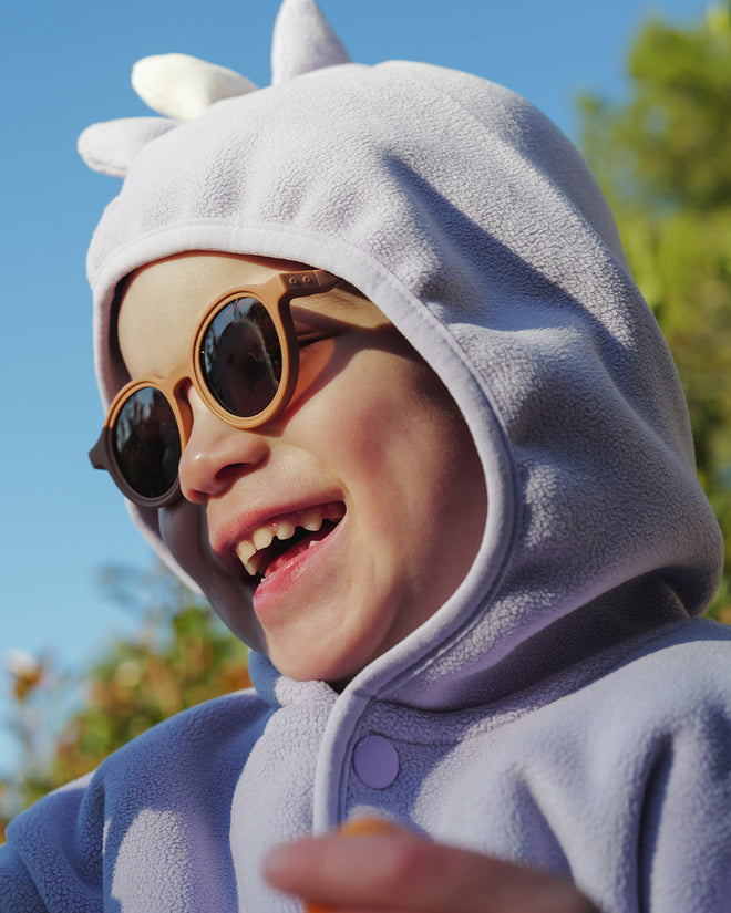 Toddler Oval Sunglasses Chocolate