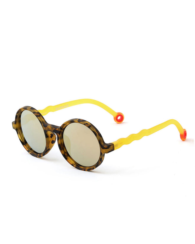 Lunettes de soleil Rondes - Pre-teen - Tortoiseshell