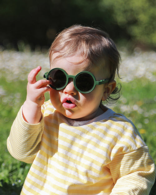 Baby Round Sunglasses Cactus Green