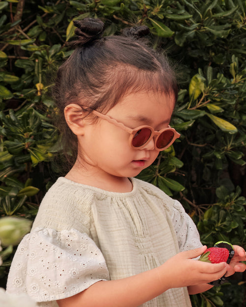 Toddler Oval Sunglasses Chocolate